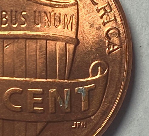 Mint error 2018 D Penny - initials VDB on obverse not actual letters but arches - Picture 4 of 7