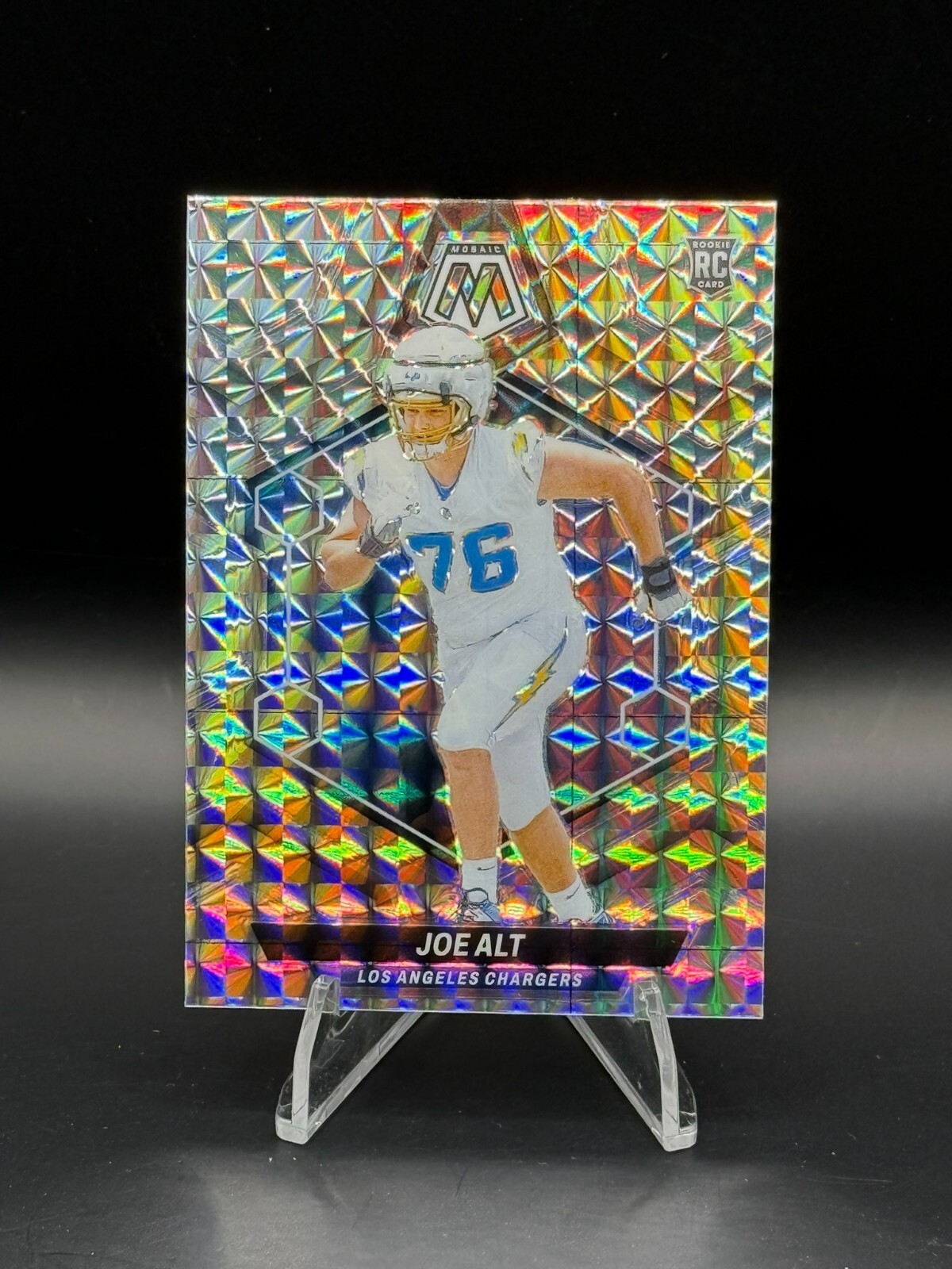 2024 Panini Mosaic - JOE ALT #305 - Silver Prizm Rookie RC Chargers