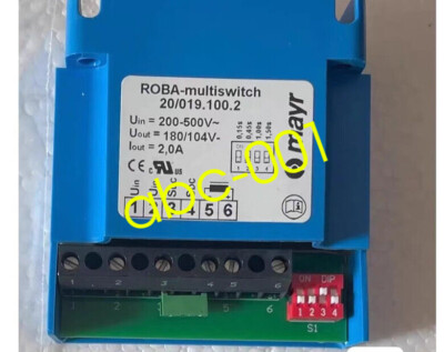 mayr 20/019.100.2 ROBA -multiswitch 2.0A 200-500V~ 8185591 brake rectifier