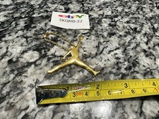 Metal Gold Nike Air Jordan Keychain / Hangtag Free Shipping