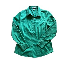 Coldwater Creek No Iron Long Sleeve Button Down Sz Small 8
