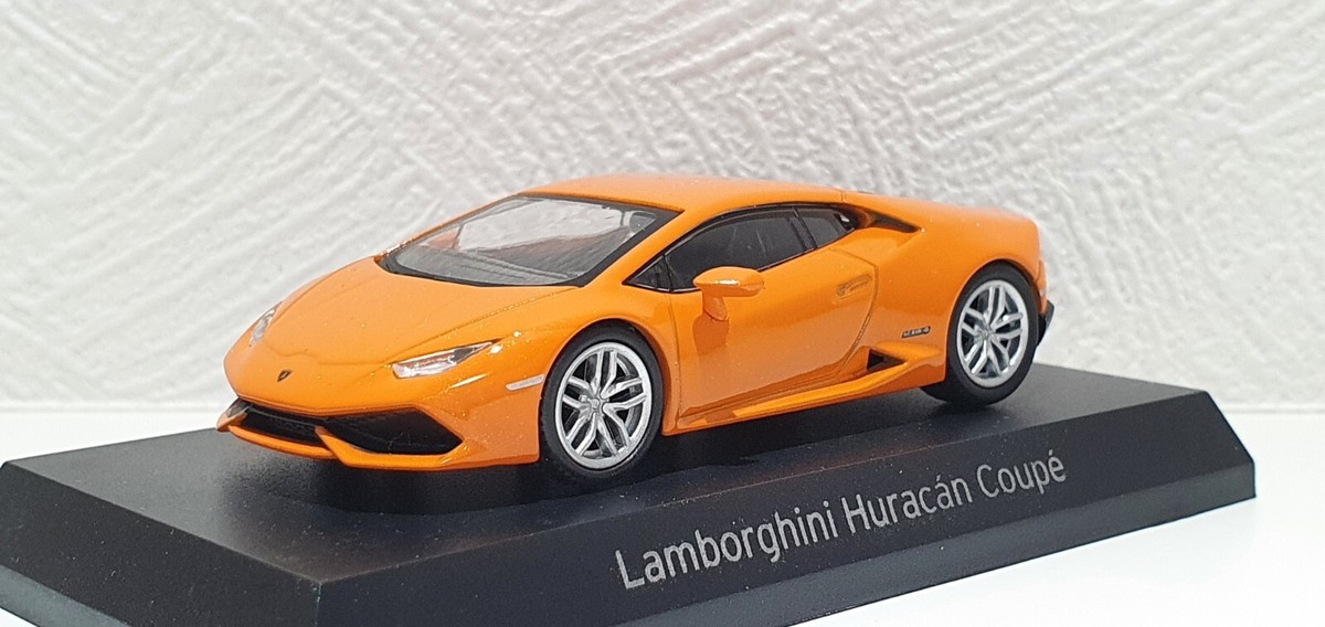 Kyosho 1/64 LAMBORGHINI HURACAN ORANGE diecast car model | eBay