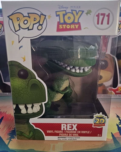 Funko Pop! Vinyl: Pixar - Rex #171 20th anniversary