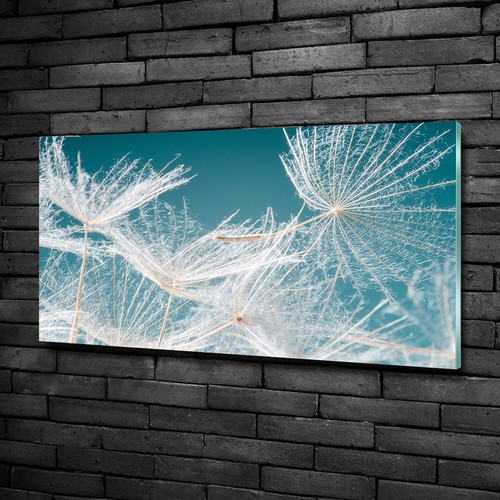 Tulup Image Sur Verre Acrylique Tableaux 50x100 - Feuilles de palmier