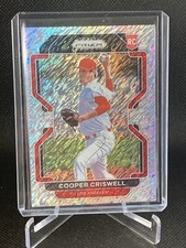Cooper Criswell Rookie Shimmer #/7 2022 Prizm  Los Angeles Angels Rc #234
