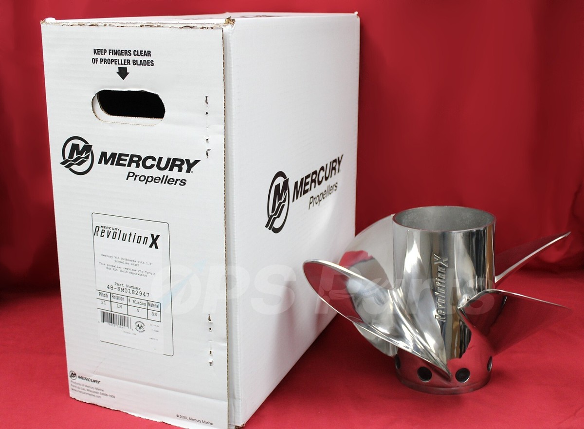 Mercury REV X Propeller 350/400 HP V10 OUTBOARD - 21P LH