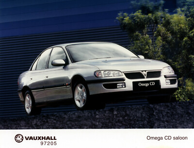 Vauxhall Omega CD Limousine Pressefoto, Modelle 1997 
