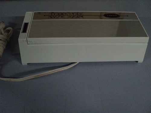 Vintage Dazey Seal A Meal 5000 & Taschen, Papierarbeit, Box weiß getestet und funktioniert - Bild 5 von 10