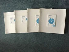 4 New Packs Creative Memories True 12x12 White Refill Pages and Protectors - New