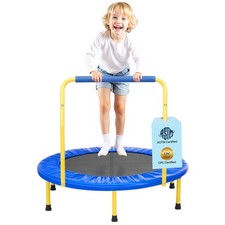 Uimoso Trampolin für Garten und Fitness 920 mm faltbar für Kinder und Indoor