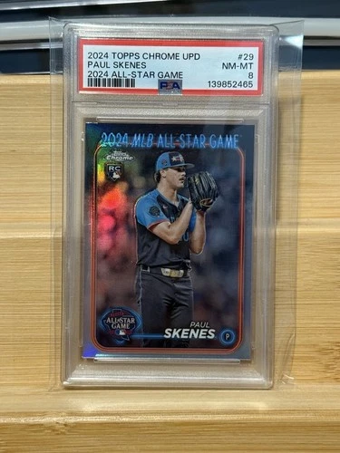 2024 Topps Chrome PSA Paul Skenes Rookie Refractor All Star Game Card 29