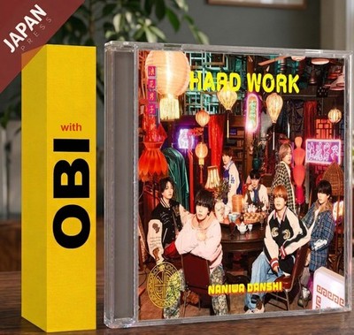Naniwa Danshi - HARD WORK (Regular Edition) w/OBI CD Japan Import