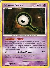 Unown [Q] Uncommon Majestic Dawn 49/100 MP on eBay