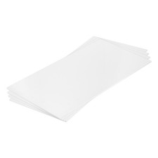 ABS Plastic Sheet 24 Inch x 12 Inch x 0.12 Inch ABS Styrene Sheets White 4 Pcs