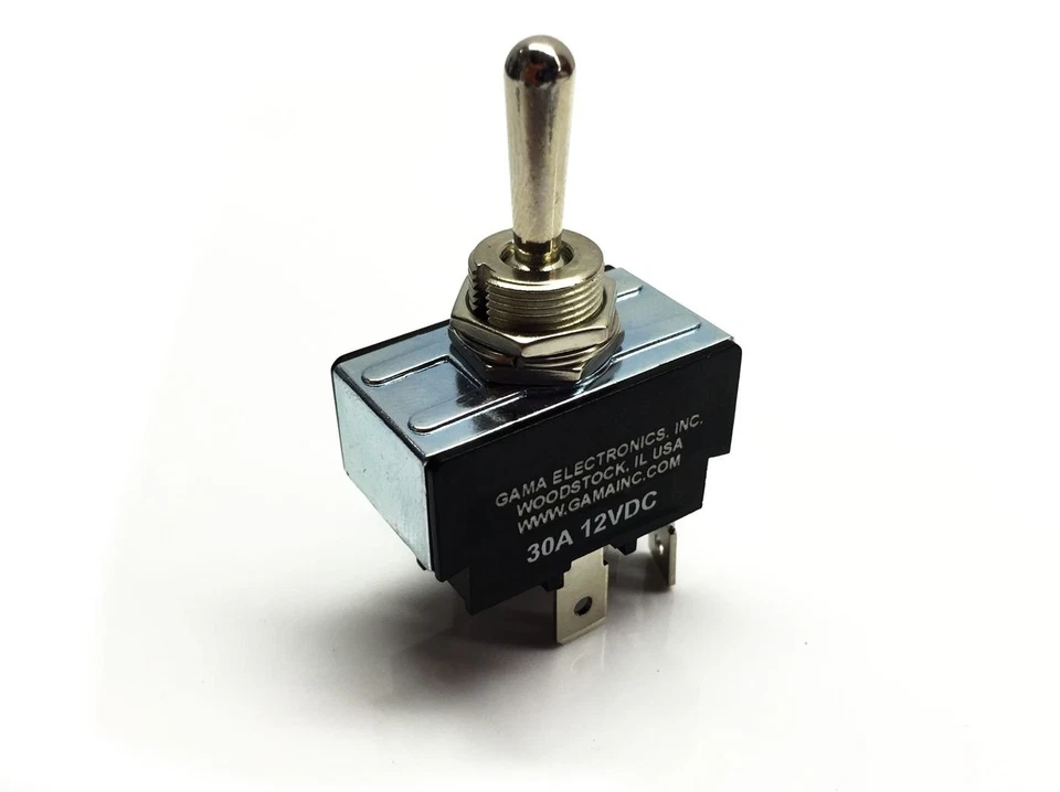 30 Amp Toggle Switch 3 Position Reverse Polarity DC Motor Control- Maintained - Image 4 of 4