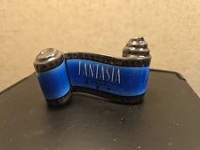 Walt Disney Classic Collection Fantasia Opening Title Blue Film Scroll Figurine