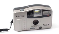 Pentax PC-55 AF 35mm Point & Shoot Film Camera w/built-in flash -  TESTED WORKS