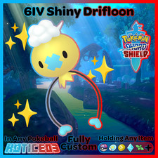 ✨ Shiny Drifloon 6IV ✨ Pokemon Sword & Shield 🚀 Fast 🚀