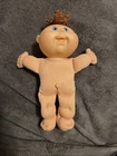 2005 Vtg Baby Cabbage Patch Doll Red Hair Newborn Blue Eyes 10”