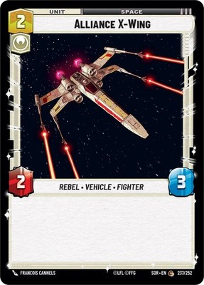 Alliance X-Wing Spark of Rebellion[SOR - 237/252] Common NM