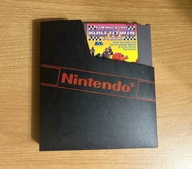 Formula One: Built To Win - Nintendo NES - Cartridge Only - TESTED - Near Mint