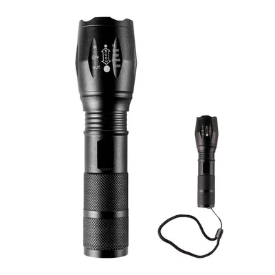 MOJAWO Taschenlampe LED Spotlight Taktische LED Taschenlampe „Army Megalight“