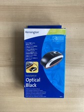 Kensington ValuOptical Mouse Optical Black/Silver Wires