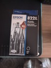 Genuine Epson 822XL High Capacity Black Ink Cartridge Exp. 05/2028