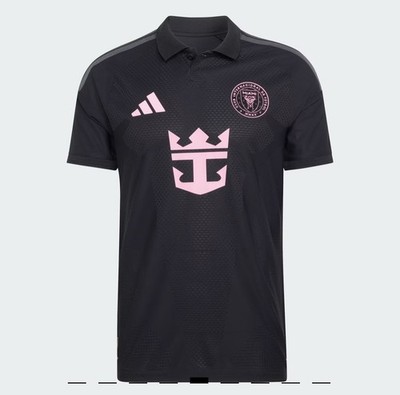 adidas Authentic Inter Miami CF Lionel Messi #10 MLS Soccer Jersey Black Pink L