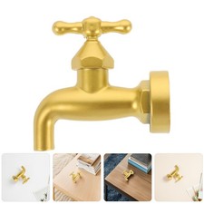 2 Pcs Creative Floating Faucet Ornament Diy Water Fountain Kit For Indoor Desk
