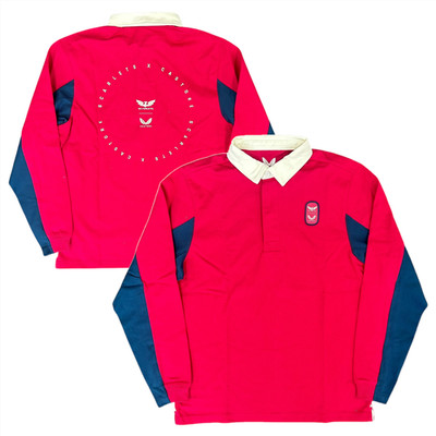 Scarlets Rugby Herren Shirt Castore Dual Branded Jersey - Neu