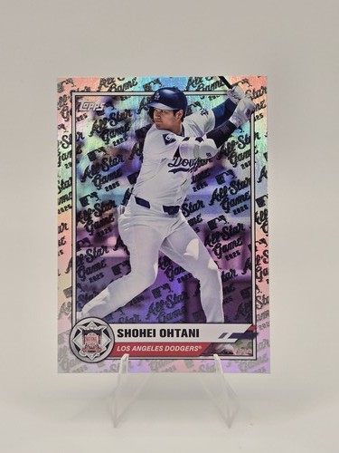 2025 Topps All-Star Game #50 Shohei Ohtani Los Angeles Dodgers Rainbow Foil