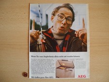 Reklame Werbeanzeige Energiespar-Gefriertruhen ARCTIS Jumbo electronic AEG