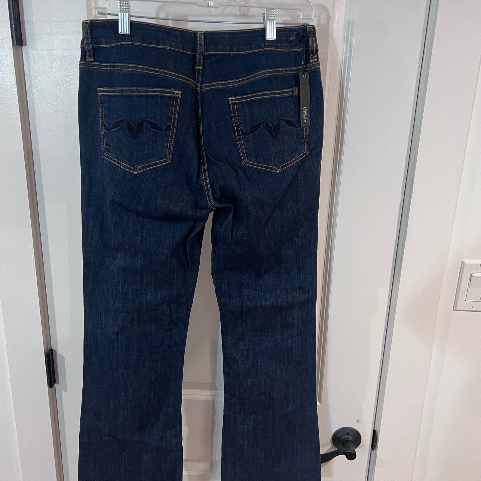 Buffalo By David Bitton Men's MEGA Straight Stretch Jeans 31 x 31 Dark Wash