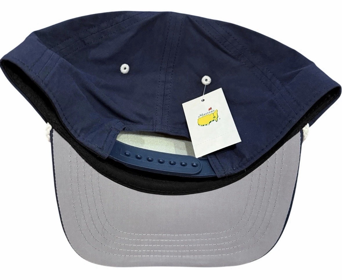 2026 Masters Tournament Navy Rope Logo Hat Cap Augusta National