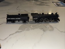 Vtg. Brass Model Steam Locomotive w/Tender 4-6-2 P5 S.P. H0, by Tenshodo