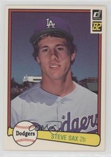 1982 Donruss Steve Sax #624 0u2j