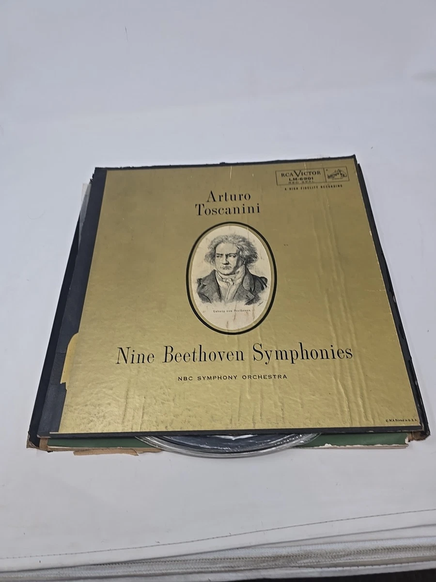 Arturo Toscanini Nine Beethoven Symphonies for sale - eBay