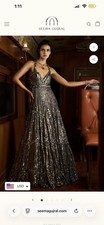 Sequins long gown