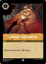 Control Your Temper!~26/204~NM+~The First Chapter~LOR