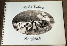Jenny Wren Tasha Tudor / TASHA TUDOR'S SKETCHBOOK Signed 1st Edition 1989