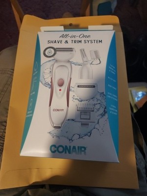 Brand New CONAIR Cordless Rechargeable Wet Dry Shaver Trimmer  in a Box