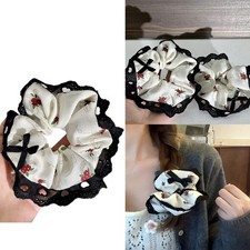 Multi Layer Hair Rope Hair Tie Hair Rope Bows Hair Catch Hair Rings for Girl