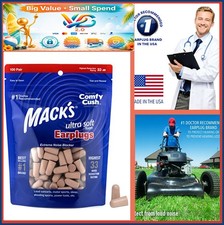 Ultra Soft Foam Earplugs 200 Count 33dB NRR Sleeping Snoring Travel
