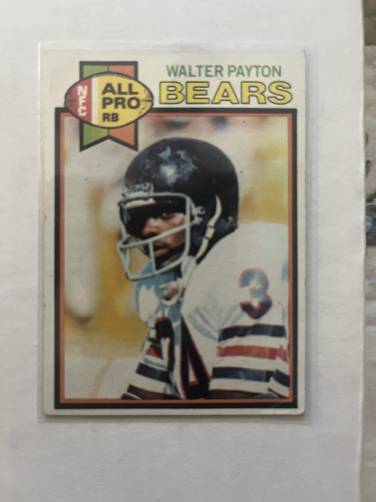1979 Topps Walter Payton NFC All-Pro #480 Chicago Bears GOAT