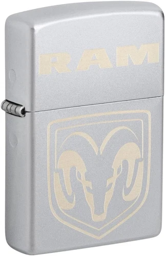 Zippo Lighter - Message Engraved Backside for Dodge Ram Windproof Lighter 48763