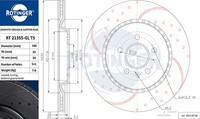 Rotinger 2X Bremsscheibe Ø330 Mm BelüFtet Hinten FüR VW Touareg Porsche Macan