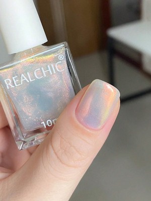 Quick Dry Chameleon Glitter Nagellack-GLITTER Nagellack Crystal Top Coat
