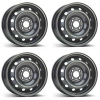 4 Alcar Stahlfelgen 6.0Jx15 Zoll ET43 4X100 FüR Renault Clio Megane Scenic Thali