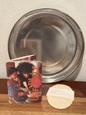 New  Our Place Always Pan Metal Steamer Basket Insert + Natural Sponge 